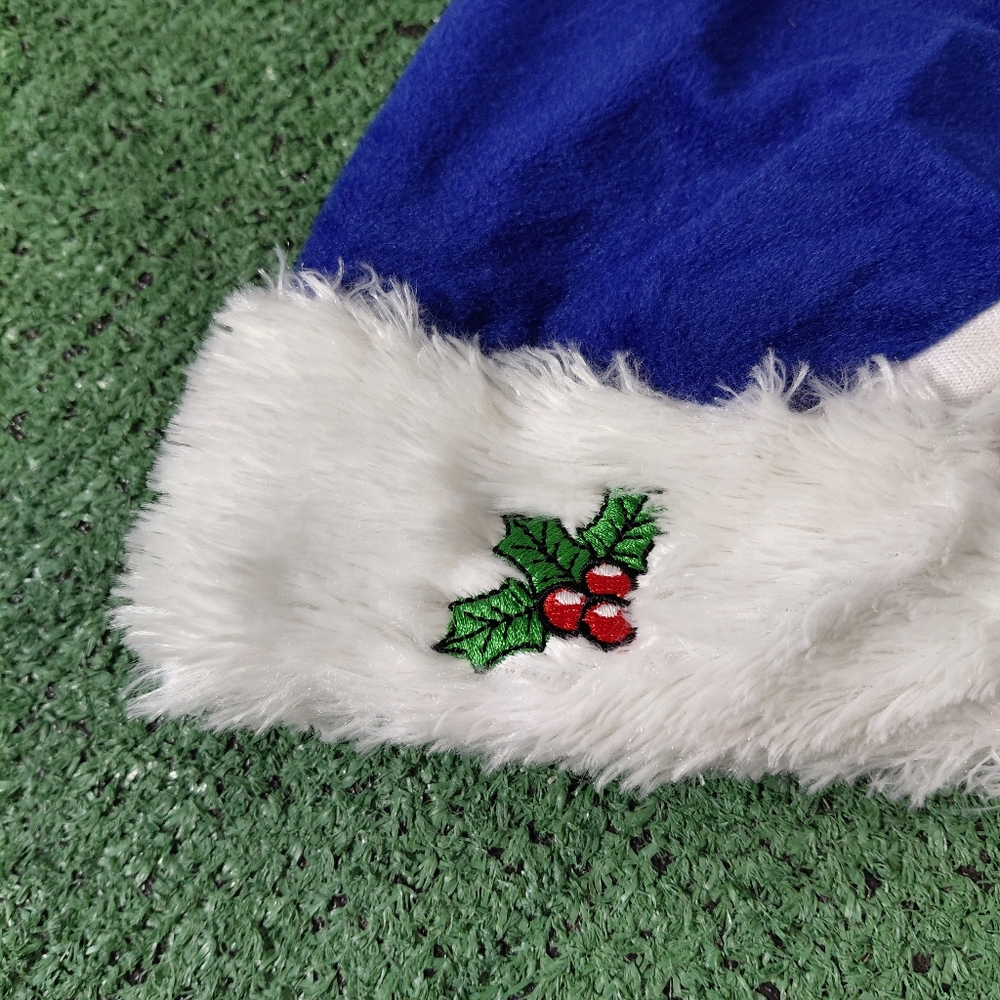 NFL 2019 New York Giants Santa Claus Christmas Xmas Football Hat - Picture 4 of 8